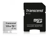 Флеш карта microSDXC 128GB Transcend TS128GUSD300S-A + adapter Image