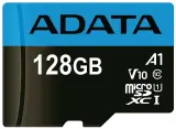 Флеш карта microSDXC 128GB A-Data AUSDX128GUICL10A1-RA1 Premier Pro + adapter Image