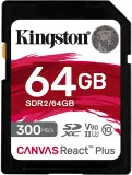 Флеш карта SDXC 64GB Kingston SDR2/64GB Canvas React Plus w/o adapter Image