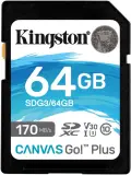 Флеш карта SDXC 64GB Kingston SDG3/64GB Canvas Go! Plus w/o adapter Image