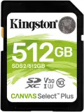 Флеш карта SDXC 512GB Kingston SDS2/512GB Canvas Select Plus w/o adapter Image