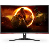 31,5" AOC CQ32G2SE Curved 2560x1440 165Гц VA WLED 16:9 4ms 2*HDMI DP 3000:1 80M:1 178/178 250cd 2*Speakers5W Tilt Black/Red Image