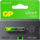 Батарея GP Ultra Plus Alkaline 24AUPA21-2CRB8 AAA (8шт) блистер Image