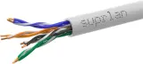 Кабель информационный Suprlan 01-0333-1 кат.5E U/UTP 4 пары 24AWG PVC внутренний 50м серый Image