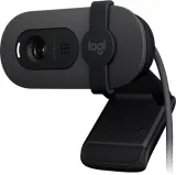 Камера Web Logitech HD Webcam Brio 90 черный 2Mpix (1920x1080) USB-A с микрофоном (960-001581) Image