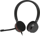 Наушники с микрофоном Jabra Evolve 20 MS Stereo черный 1.2м накладные USB оголовье (4999-823-109) Image