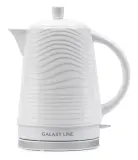 Чайник электрический Galaxy Line GL 0508 1.9л. 1400Вт белый корпус: керамика (ГЛ0508Л) Image