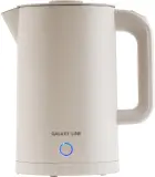 Чайник электрический Galaxy Line GL 0362 1.7л. 2200Вт бежевый корпус: пластик (7010103627) Image