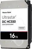 Жесткий диск Western Digital Ultrastar DC HС550 HDD 3.5" SATA 16Тb, 7200rpm, 512MB buffer, 512e (WUH721816ALE6L4), 1 year Image