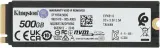 Твердотельный накопитель Kingston SSD 500GB SFYRSK/500G Fury Renegade M.2 2280 PCIe 4.0 x4 NVMe R7300/W3900MB/s 3D TLC MTBF 2M 500TBW  Retail Heatsink 1 year Image