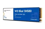 Твердотельный накопитель Western Digital Blue SN580 SSD M2.2280 PCIe 4.0 1Tb, 4150MBs/4150MBs, TBW 600, WDS100T3B0E, 1 year Image