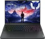 Ноутбук Lenovo Legion Pro 5 16IRX9 Core i5 14500HX 32Gb SSD1Tb NVIDIA GeForce RTX4060 8Gb 16" IPS WQXGA (2560x1600) noOS dk.grey WiFi BT Cam (83DF00EARK) Image