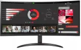 Монитор LG 34" UltraWide 34WR50QK-B черный VA LED 21:9 HDMI матовая 300cd 178гр/178гр 3440x1440 100Hz DP WQ 5.9кг Image