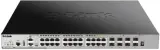 Коммутатор D-Link DGS-3630-28PC/A2ASI (L3) 20x1Гбит/с 4xКомбо(1000BASE-T/SFP) 4SFP+ 24PoE 370W управляемый Image