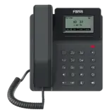 Fanvil V50P Enterprise Phone132*64 2.3-inch Dot-matrix display6-Party Local ConferenceHD voice             2 SIP lines4 Line keyOpus+IPV6 .         PSU Image