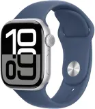 Смарт-часы Apple Watch Series 10 A2997 42мм OLED корп.серебристый Sport Band рем.синий разм.брасл.:S/M (MWWA3LW/A) Image