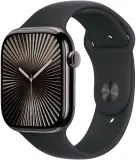 Смарт-часы Apple Watch Series 10 A2999 46мм OLED корп.черный Sport Band рем.черный разм.брасл.:M/L (MWWQ3LW/A) Image