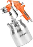 Краскораспылитель Patriot HVLP 1.8B 100л/мин соп.:1.8мм бак:1л Image