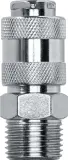 Переходник для пневмоинструмента Kraftool 06594-1/2 серый Image