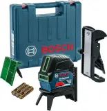 Нивелир лазерн. Bosch GCL 2-15G + RM1+ BM3 2кл.лаз. 540нм цв.луч. зеленый 2луч. (0601066J00) Image