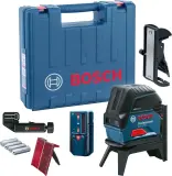 Нивелир лазерн. Bosch GCL 2-50+LR6+RM1+BM3 2кл.лаз. 650нм цв.луч. красный 2луч. (0601066F01) Image