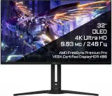 Монитор Gigabyte 31.5" Aorus FO32U2P черный QD OLED LED 16:9 HDMI M/M матовая HAS Piv 250cd 178гр/178гр 3840x2160 240Hz FreeSync Premium Pro DP 4K USB 8.53кг Image