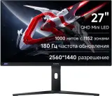 Монитор Xiaomi 27" Mini LED Monitor G Pro 27i черный IPS Mini-LED LED 1ms 16:9 HDMI матовая 1000cd 178гр/178гр 2560x1440 180Hz FreeSync DP 2K 6.8кг Image