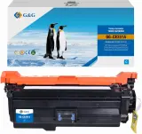 Картридж лазерный G&G GG-CE251A CE251A голубой (7000стр.) для HP CLJ CP3525n/CP3525dn/CP3525X/CP3520/CM3530fs MFP/CM3530 MFP Image