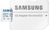 Флеш карта microSDXC 512GB Samsung MB-MC512SA/EU EVO Plus + adapter Image