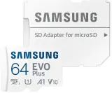 Флеш карта microSDXC 64GB Samsung MB-MC64SA EVO Plus + adapter Image