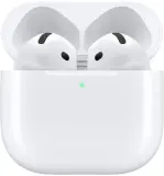 Гарнитура вкладыши Apple A3050,A3053,A3058 AirPods 4 белый беспроводные bluetooth в ушной раковине (MXP63LL/A) Image