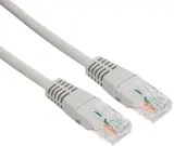 Патч-корд Rexant 18-8007 UTP RJ-45 вил.-вилка RJ-45 кат.5E 5м серый LSZH (уп.:1шт) Image