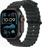 Смарт-часы Apple Watch Ultra 2 2024 A2986 49мм OLED корп.черный титан Ocean band рем.черный разм.брасл.:130-200мм (MX4P3ZP/A) Image