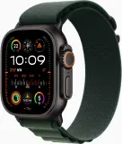 Смарт-часы Apple Watch Ultra 2 2024 A2986 49мм OLED корп.черный титан Alpine loop рем.темно-зеленый разм.брасл.:145-190мм (MX4R3ZP/A) Image