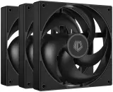 Вентилятор для корпуса ID-Cooling AS-120-K Trio 120х120x25 черный 4-pin 27.2дБ (упак.:3шт) Ret Image