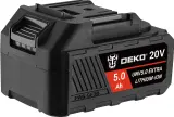 Батарея аккумуляторная Deko UNV5.0 EXTRA 20В 5Ач Li-Ion (063-4497) Image