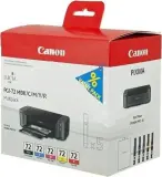 Картридж струйный Canon PGI-72 MBK/C/M/Y/R 6402B009 черный матовый/голубой/пурпурный/желтый/красный набор (1640стр.) (13мл) для Canon PRO-10 Image