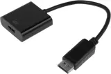 Кабель-переходник аудио-видео Premier H105 DisplayPort (m)/HDMI (f) 0.15м. черный (A3378) Image