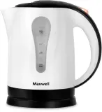 Чайник электрический Maxwell MW-1079 1.7л. 2200Вт белый/черный корпус: пластик Image