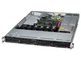 Supermicro Superserver 1U  511E-WR noCPU(1) 4th/5th Gen(MCC Carrier)/ 300W TDP/no DIMM(8)/ 4xSAS/SATA(3x3,5"1x2,5"), 2x1Gb/ SFT-DCMS-SINGLE/2x 860W/ 1st config Image