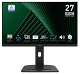 MSI PRO MP275QPG 27" 16:9 WQHD(2560x1440) IPS Flat,1ms(MPRT),1000:1,100M:1,400nit,178/178,2xHDMI 2.0,DP 1.2,Speaker,Tilt,Swivel,Height,Pivot,VESA,100Hz,Black,1y war-ty Image