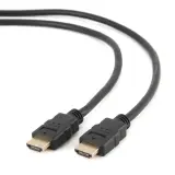 Кабель HDMI Cablexpert CC-HDMI4-1M, 19M/19M, v2.0, медь, позол.контакты, экран, 1м, черный, пакет Image