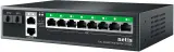 Коммутатор Netis P112GS (L2) 10x1Гбит/с 2SFP 8PoE 120W неуправляемый Image