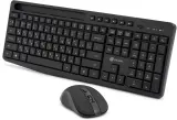Клавиатура + мышь Оклик S275W клав:черный мышь:черный USB беспроводная slim Multimedia (1993113) Image