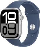 Смарт-часы Apple Watch SE 2024 A2723 44мм корп.серебристый Sport Band рем.синий разм.брасл.:M/L (MXER3LL/A) Image