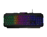 Keyboard MSI FORGE GK100, Wired, RGB lighting, Anti-ghosting Capability, Black Image