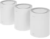 Бесшовный Mesh роутер Cudy M3000(3-PACK) AX3000 100/1000/2500BASE-T белый (упак.:3шт) Image