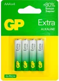 Батарея GP Extra Alkaline 24AXA21-2CRSBC4 AAA (4шт) блистер Image