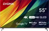 Телевизор QLED Digma 55" DM-LED55UQB31 Google TV Frameless Metal черный/черный 4K Ultra HD 60Hz MEMC DVB-T DVB-T2 DVB-C DVB-S DVB-S2 USB WiFi Smart TV Image