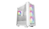 Deepcool CC560 MESH V2 WH без БП, боковое окно (закаленное стекло), 3x120мм ARGB LED вентилятор спереди и 1x120мм ARGB LED вентилятор сзади, белый, ATX Image